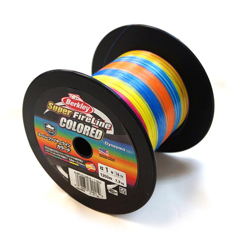Berkley（バークレイ） スーパーファイヤーライン カラード 1200m 16lb