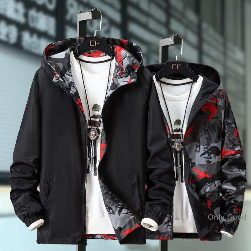 メンズ マウンテンパーカー ウインドブレーカー ジャケット 迷彩柄