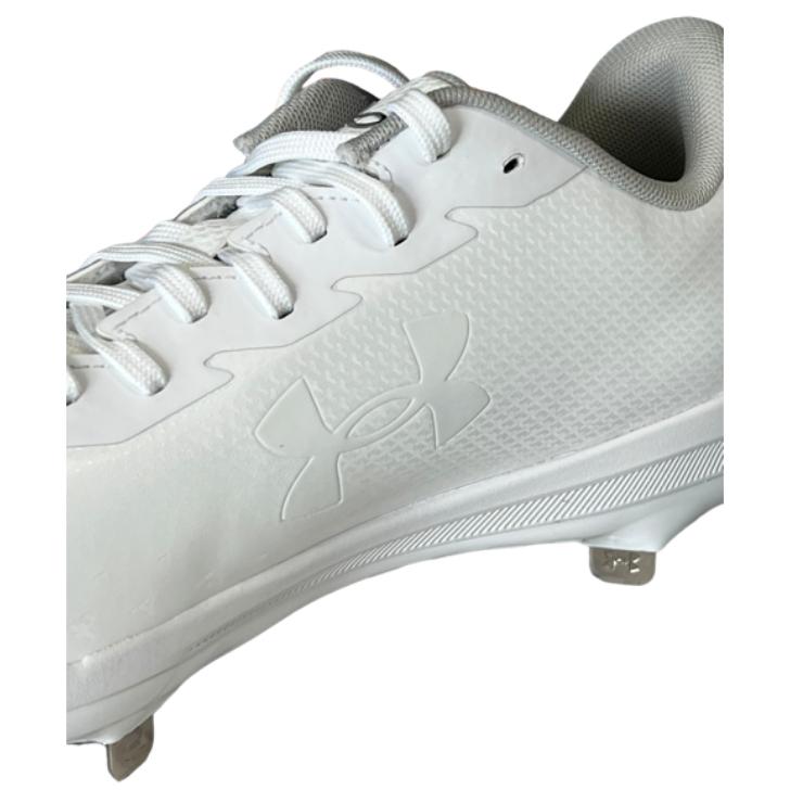 UNDER ARMOUR（アンダーアーマー） 野球 スパイク ホワイト 紐 3026907