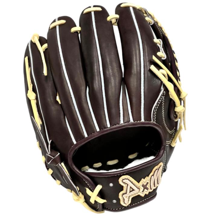 限定品】D×M ディーバイエム 硬式グローブ 内野手用 バーガンディ I200