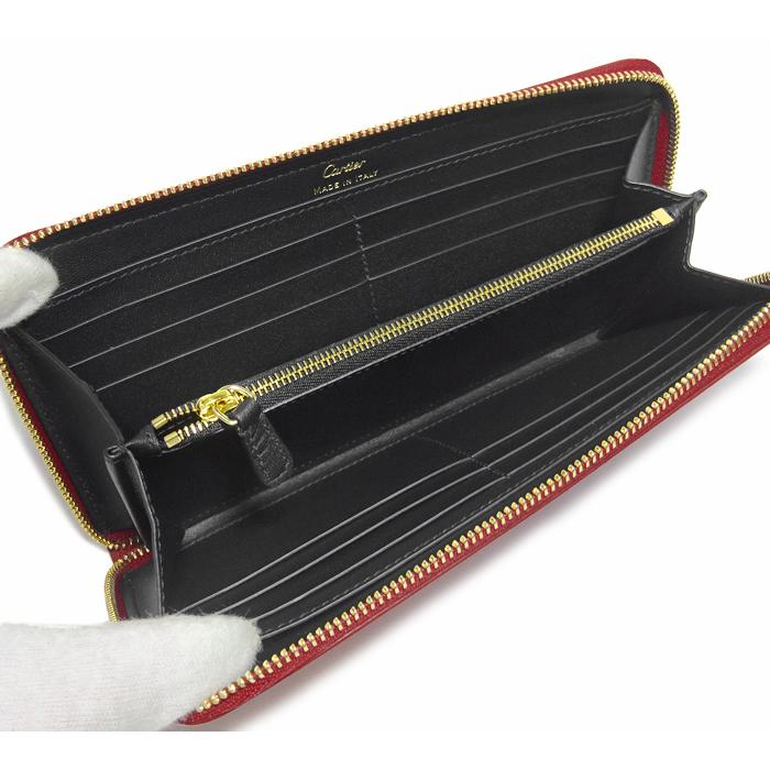 Cartier（カルティエ） 【未使用品 超美品】 ラウンドファスナー長財布