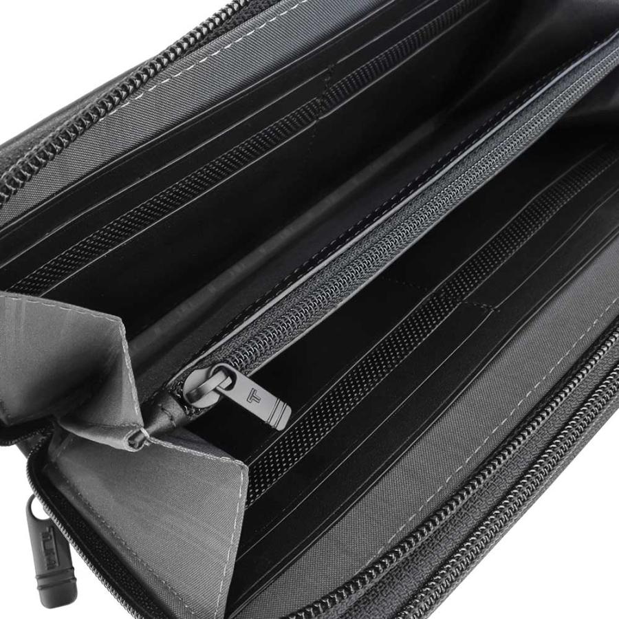 TUMI（トゥミ） 長財布 トラベルウォレット クラッチバッグ 本革 バリ