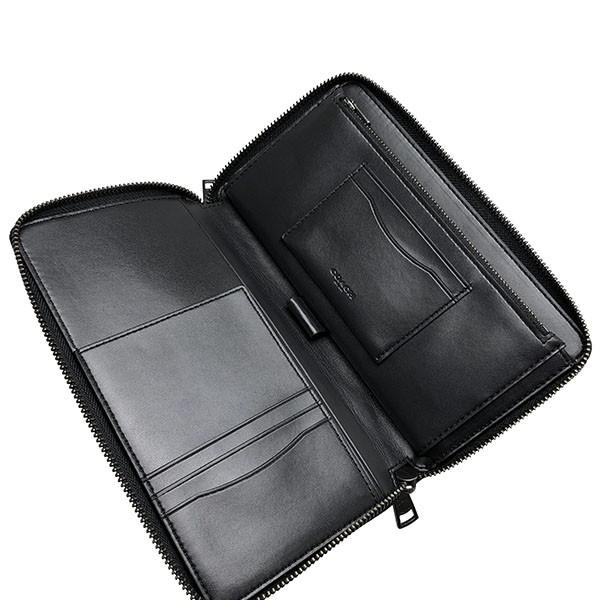 COACH（コーチ） メンズ 長財布 トラベル ウォレット 本革 レザー