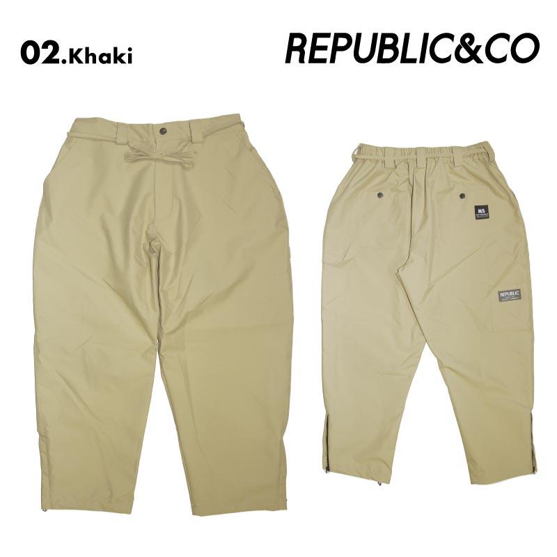 Republic & Co/リパブリック メンズ スノーウェア パンツ WIDE PAINTER