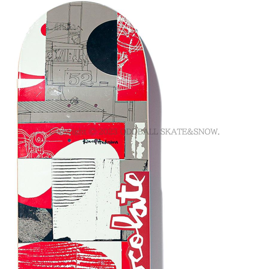 CHOCOLATE チョコレート 8.25インチ スケボー デッキ (RED) SPECIAL