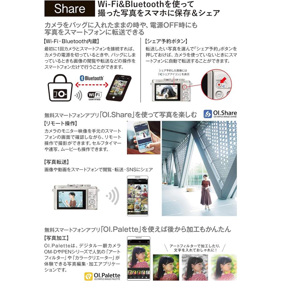 OLYMPUS PEN 新品 ミラーレス一眼カメラ E-PL10 EZダブルズームキット
