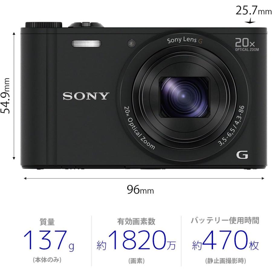 サイバーショット 新品ソニー デジタルカメラ Cyber-shot WX350光学20