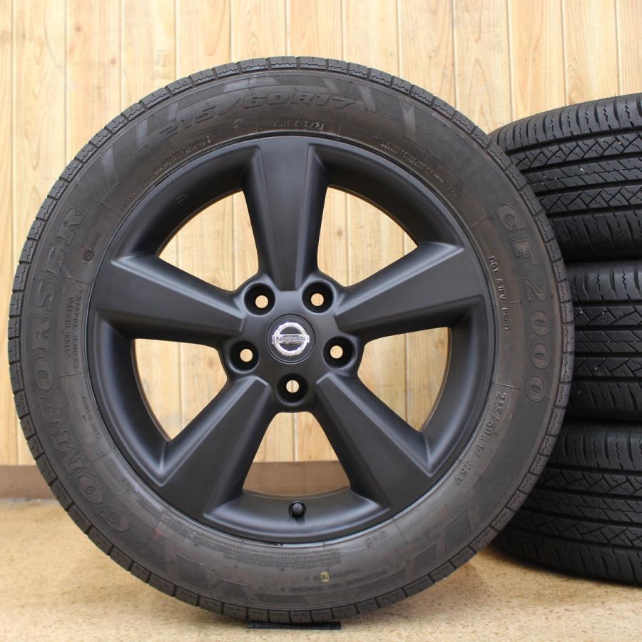 日産（NISSAN） ニッサン 純正 17インチ ブラック 6.5J+40 215/60R17