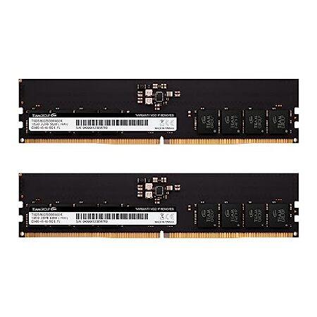 並行輸入品】 TEAMGROUP Elite DDR5 32GB キット (2x16GB) 5600Mhz
