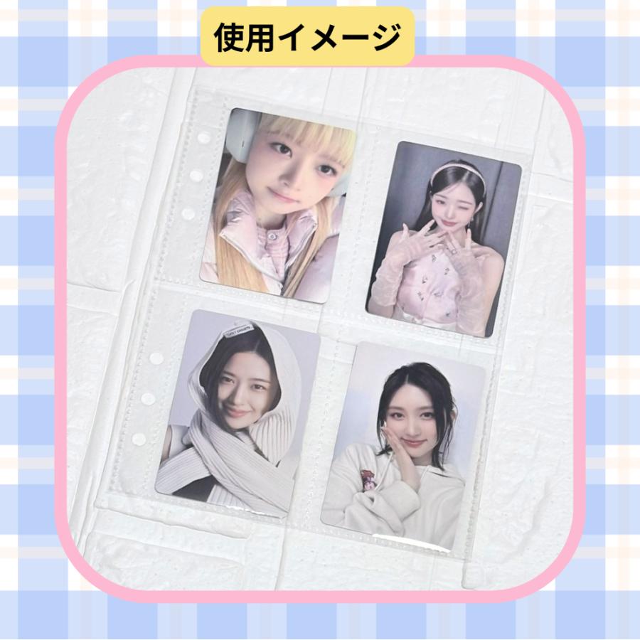 13 リフィル クリアポケット トレカ 10枚 A5 6穴 サイズ 両面 ファイル