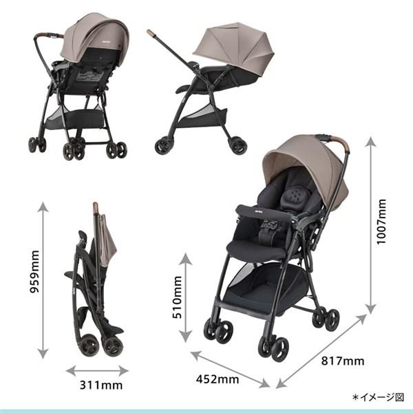 karoon アップリカ カルーンエアーメッシュ AC 超軽量3.9kg 両対面 A型