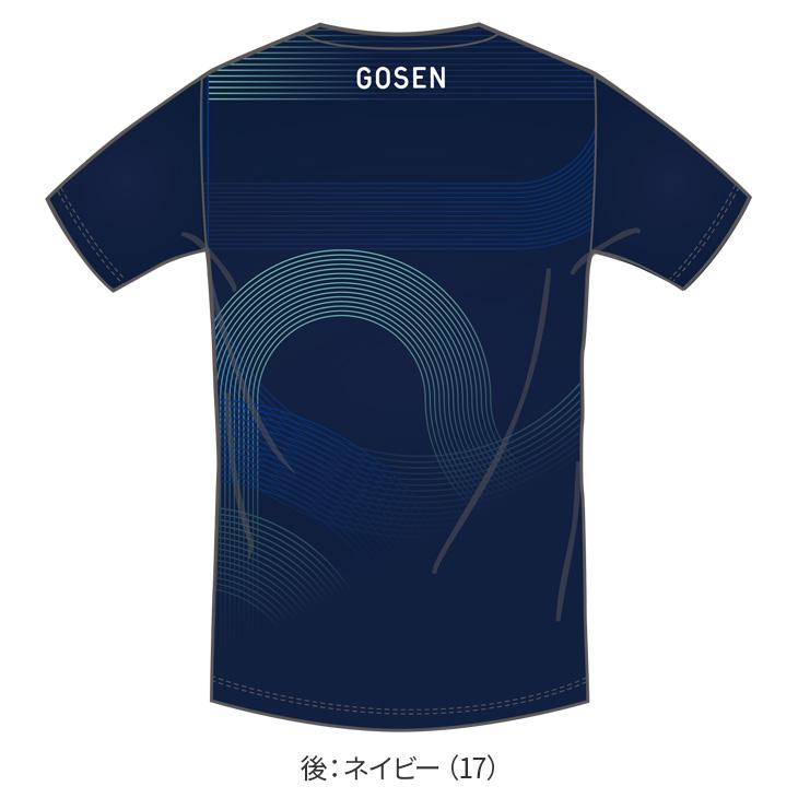 GOSEN（ゴーセン） バドミントン 昇華Tシャツ(2024秋企画限定Tシャツ