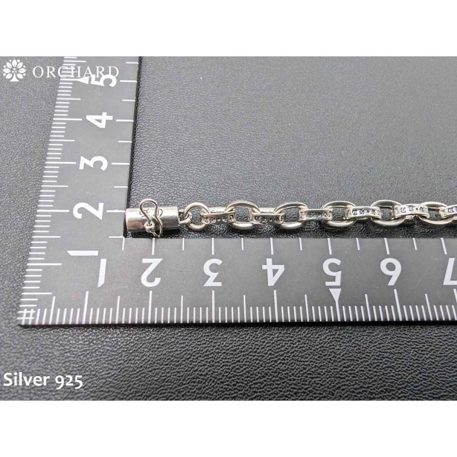 45cm シルバー925 ネックレス ペーパーチェーンネックレス B系 925