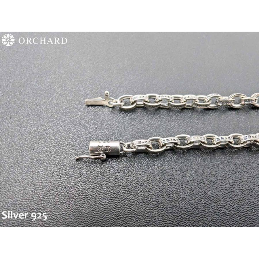 60cm シルバー925 ネックレス ペーパーチェーンネックレス B系 925