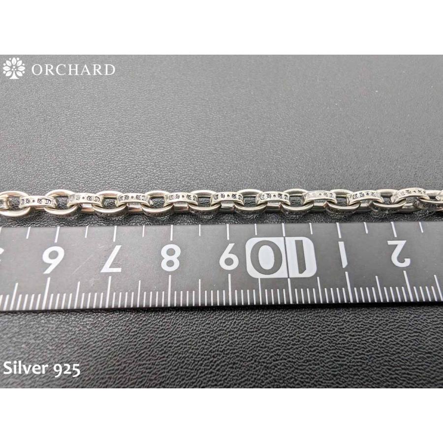 60cm シルバー925 ネックレス ペーパーチェーンネックレス B系 925