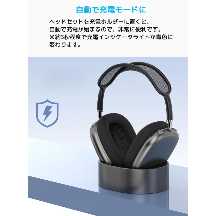 ROUNKIN AirPods Max 専用 充電スタンド M3 ドック アクセサリー 充電