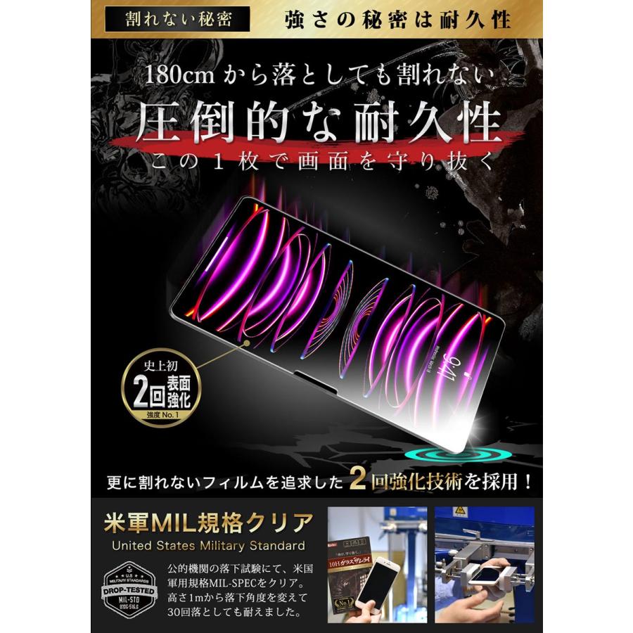 ガラスザムライ iPad Pro 11インチ M5 M4 フィルム 第6世代 第5世代