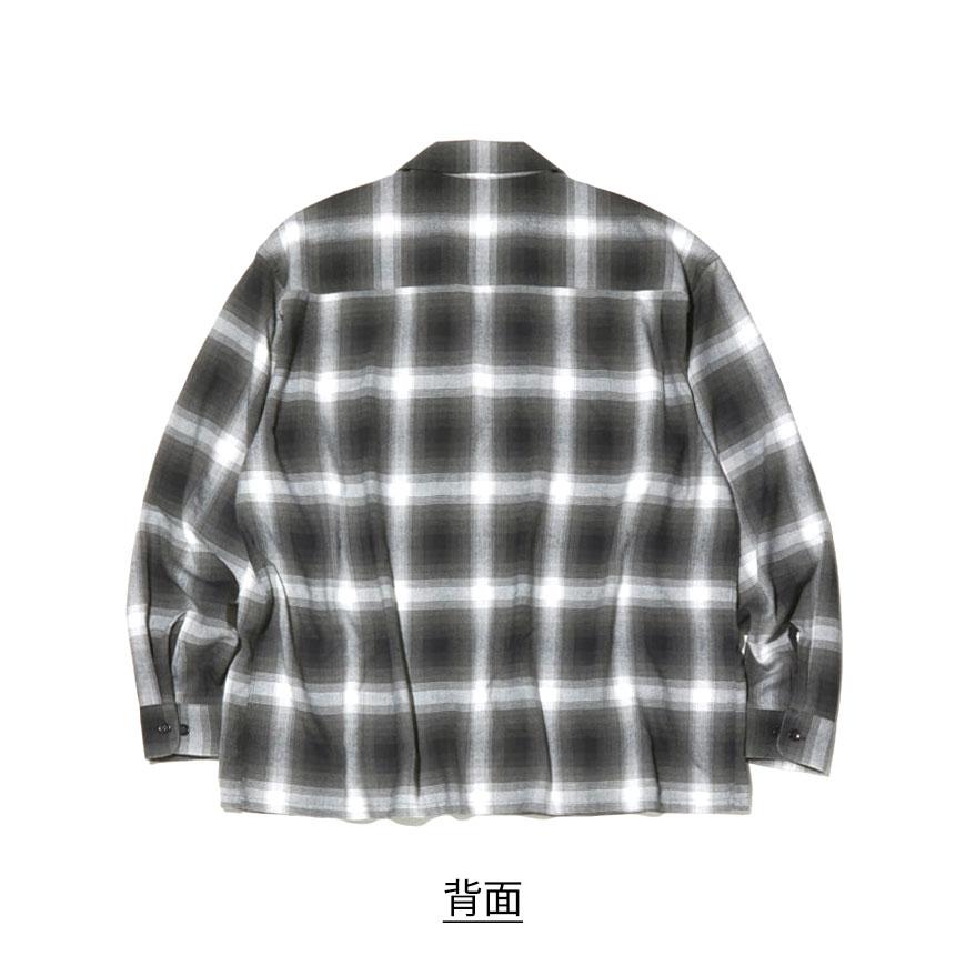 RADIALL（ラディアル） オープンカラーシャツ 長袖 メンズ オンブレ