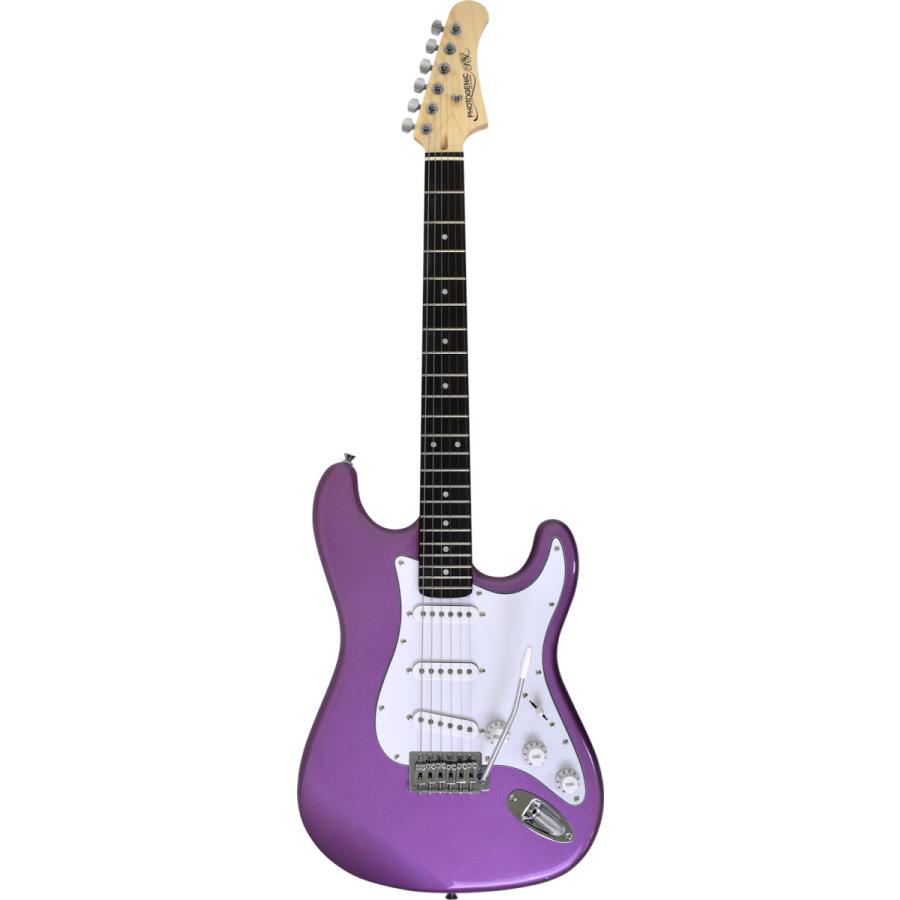 Photogenic フォトジェニック ST-180 BGD 【エレキギター初心者入門9点