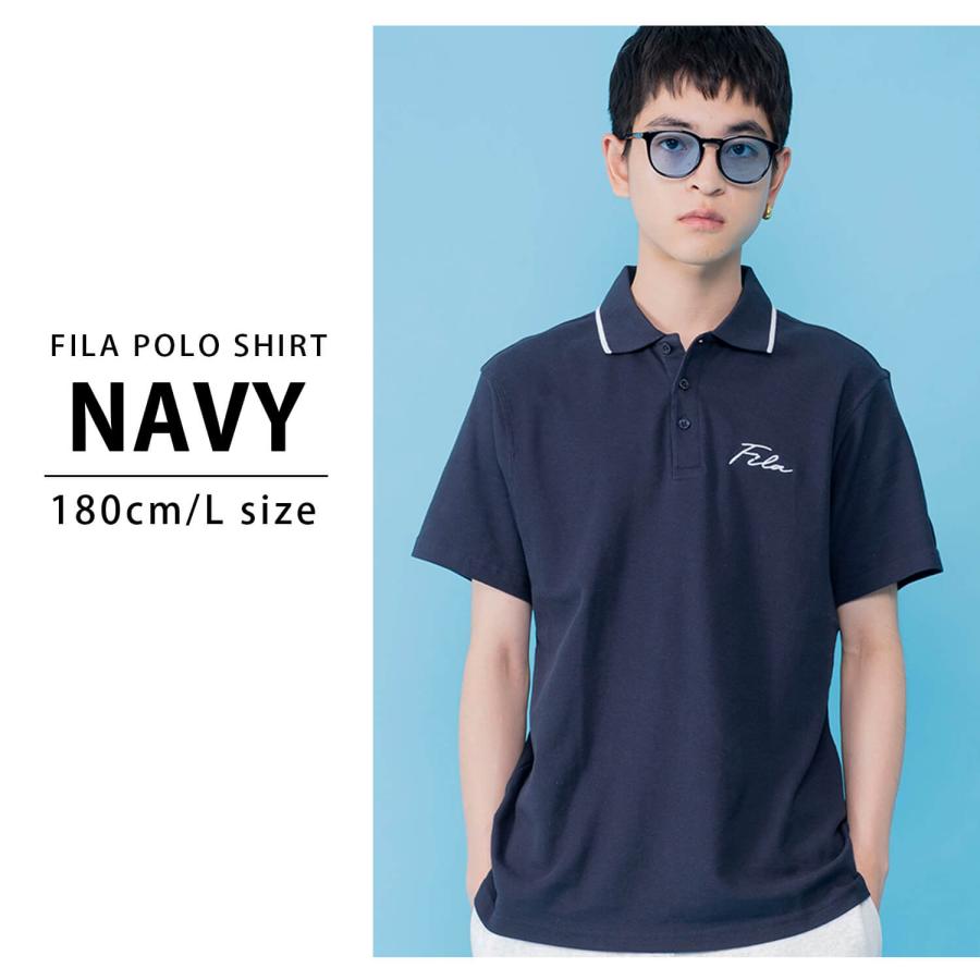FILA GOLF 特価 フィラ ゴルフ ポロシャツ メンズ レディース 半袖 綿