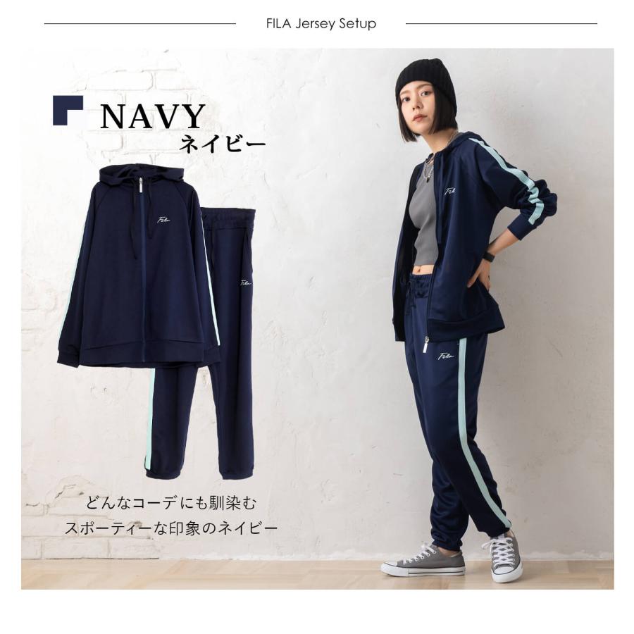 FILA（フィラ） 特価 ジャージ レディース 上下 セットアップ 運動着