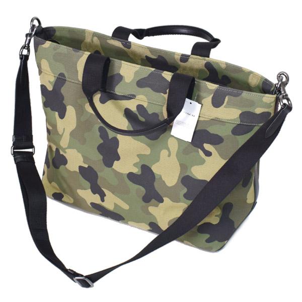 COACH（コーチ） バッグ キャンバス レザー カモフラージュ 迷彩柄
