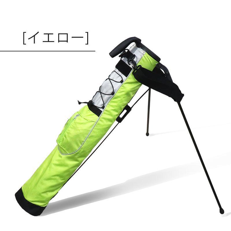 CONRAD 軽量 セルフスタンド ゴルフ クラブケース ポケット付き 6本