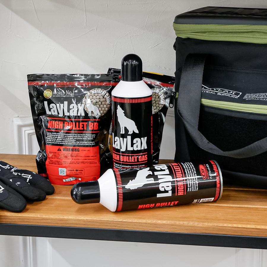 LayLax 【5本セット】ハイバレットガス 152a 460ml エアガン 東京