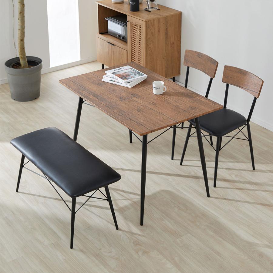 LOWYA（ロウヤ） ダイニングテーブルセット ダイニングテーブル 5点