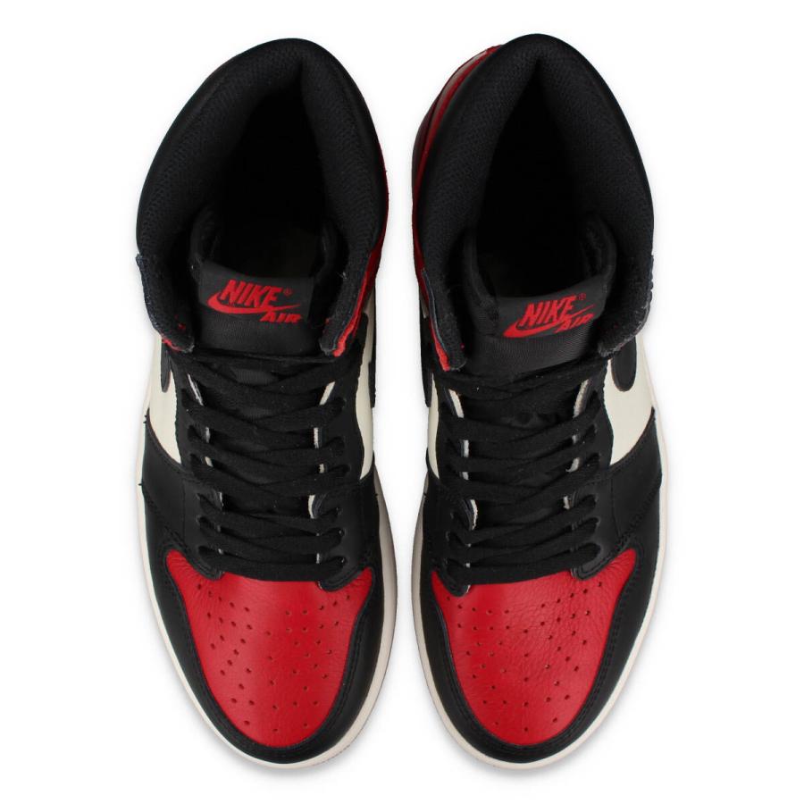 NIKE（ナイキ） NIKE AIR JORDAN 1 RETRO HIGH OG 【BRED TOE】【つま