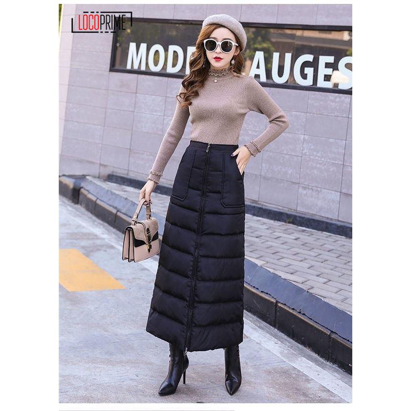 ダウンスカート レディース 巻きスカート ラップスカート 防寒スカート
