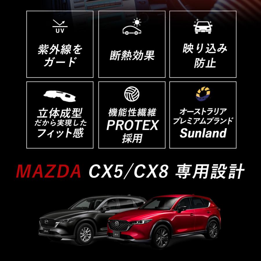 マツダ（Mazda） CX-5 KF系 CX-8 KG系 HUD専用 Sunland ダッシュボード