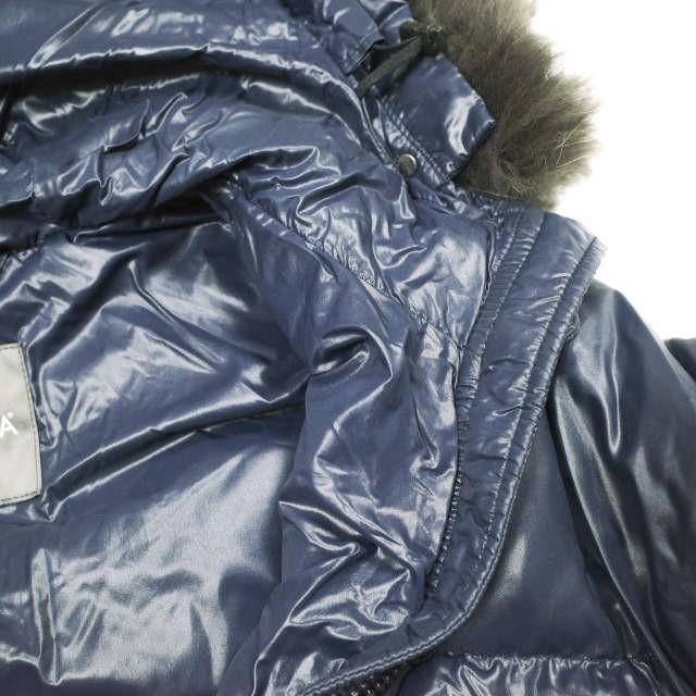 DUVETICA デュベティカ Kappa ラクーンファー ナイロンフードダウン