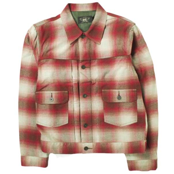 RRL ダブルアールエル JACKLEY JACKET ウールブレンド オンブレ