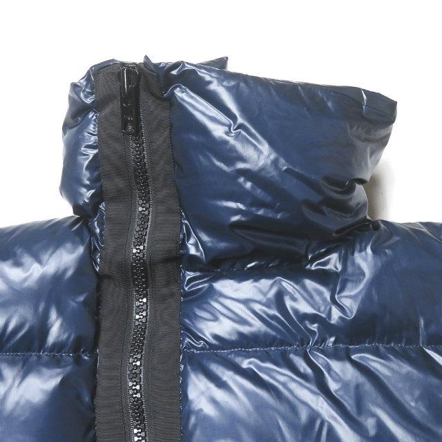 sacai luck サカイラック 14AW シャイニーナイロン ハイネックダウン