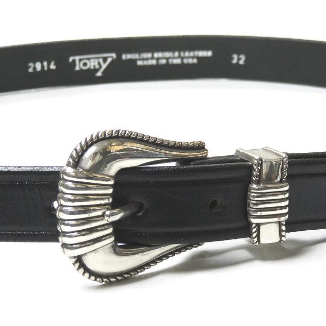 トリーレザー TORY LEATHER アメリカ製 CREASED BELT クリースドベルト