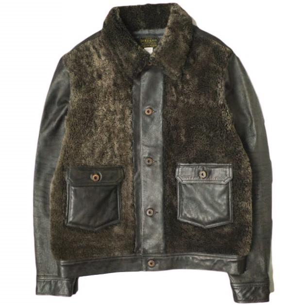 新品 RRL ダブルアールエル 24AW GRIZZLY JACKET シアリングパネルド