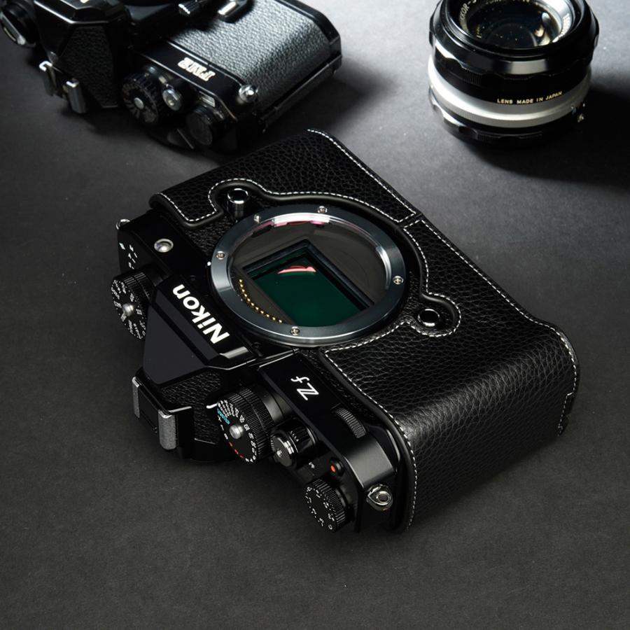 TP Original Nikon Zf 用 ボディーハーフケース ブラック ［国内正規品