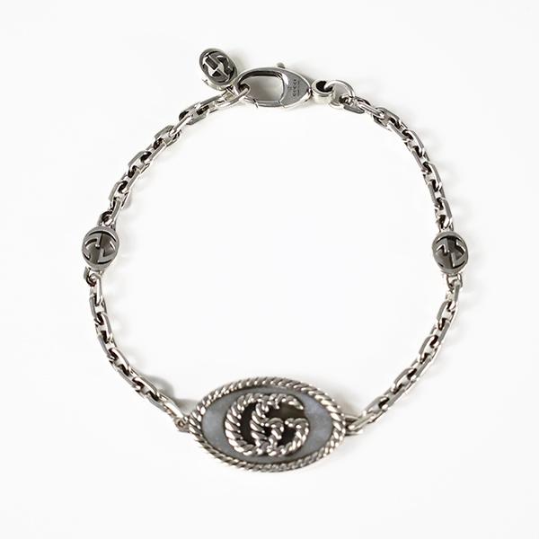 GUCCI（グッチ） ブレスレット GG Marmont Oval Double G Bracelet GG
