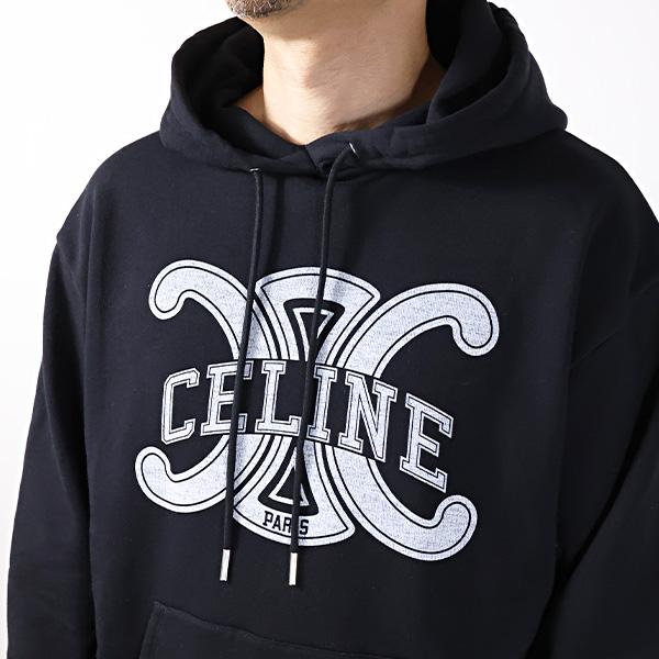 CELINE（セリーヌ） パーカー Logo Loose Hoodie RY0JH670Q メンズ