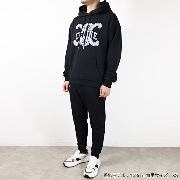 CELINE（セリーヌ） パーカー Logo Loose Hoodie RY0JH670Q メンズ