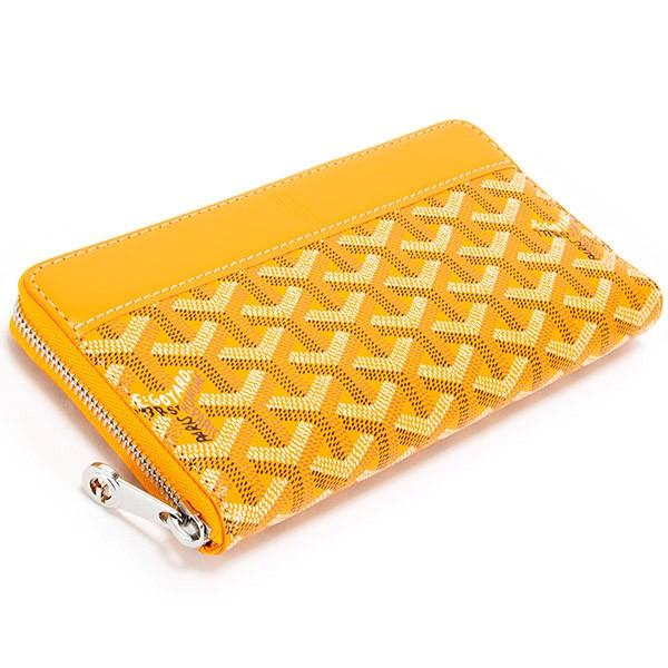GOYARD（ゴヤール） 財布 メンズ 長財布 イエロー 正規品 APMZIP GM 8