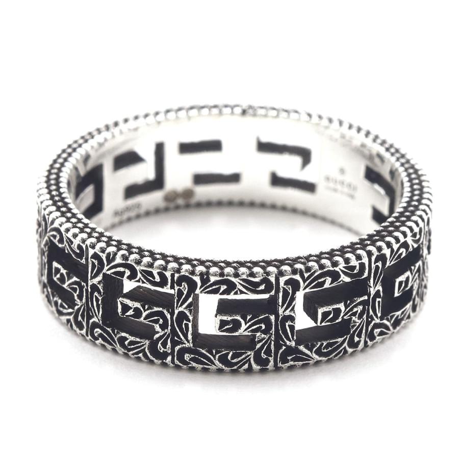 グッチ リング メンズ GUCCI 指輪 レディース シルバー スクエアG