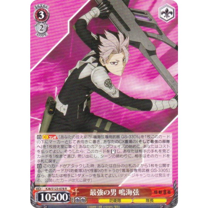 ヴァイスシュヴァルツ 怪獣8号 隊長の私生活 鳴海弦 ssp 隊長の私生活