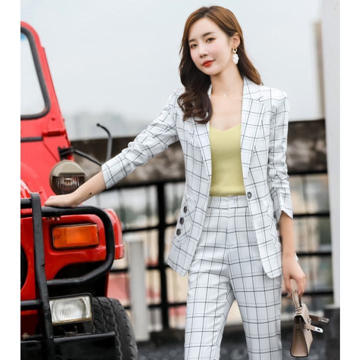 パンツスーツ セットアップ レディース おしゃれ きれいめ チェック