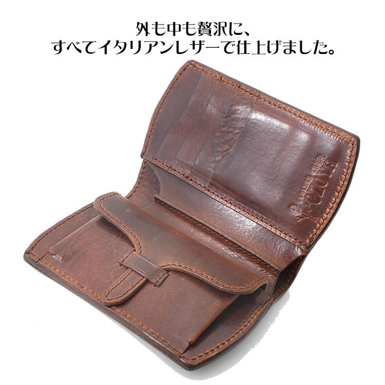 財布 二つ折り 本革 ミドルウォレット 名入れ ハンドメイド 革工房から