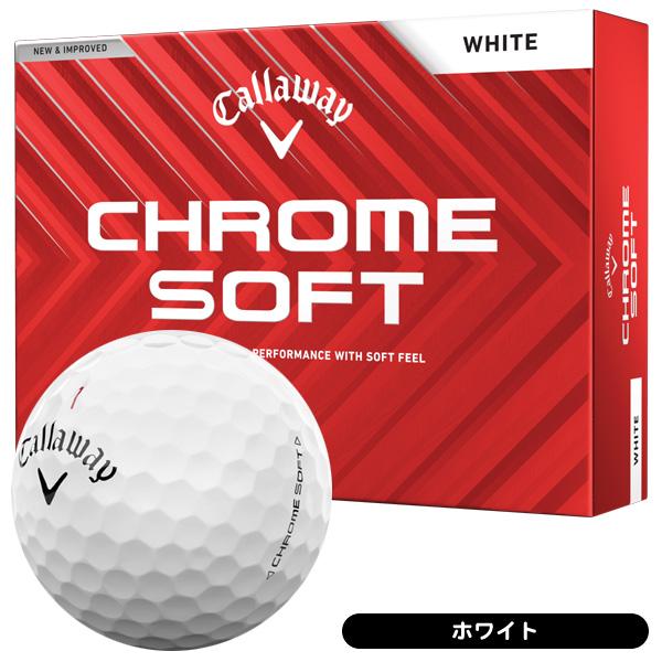 Callaway（キャロウェイ） 2024 クロムソフト ゴルフボール 1ダース