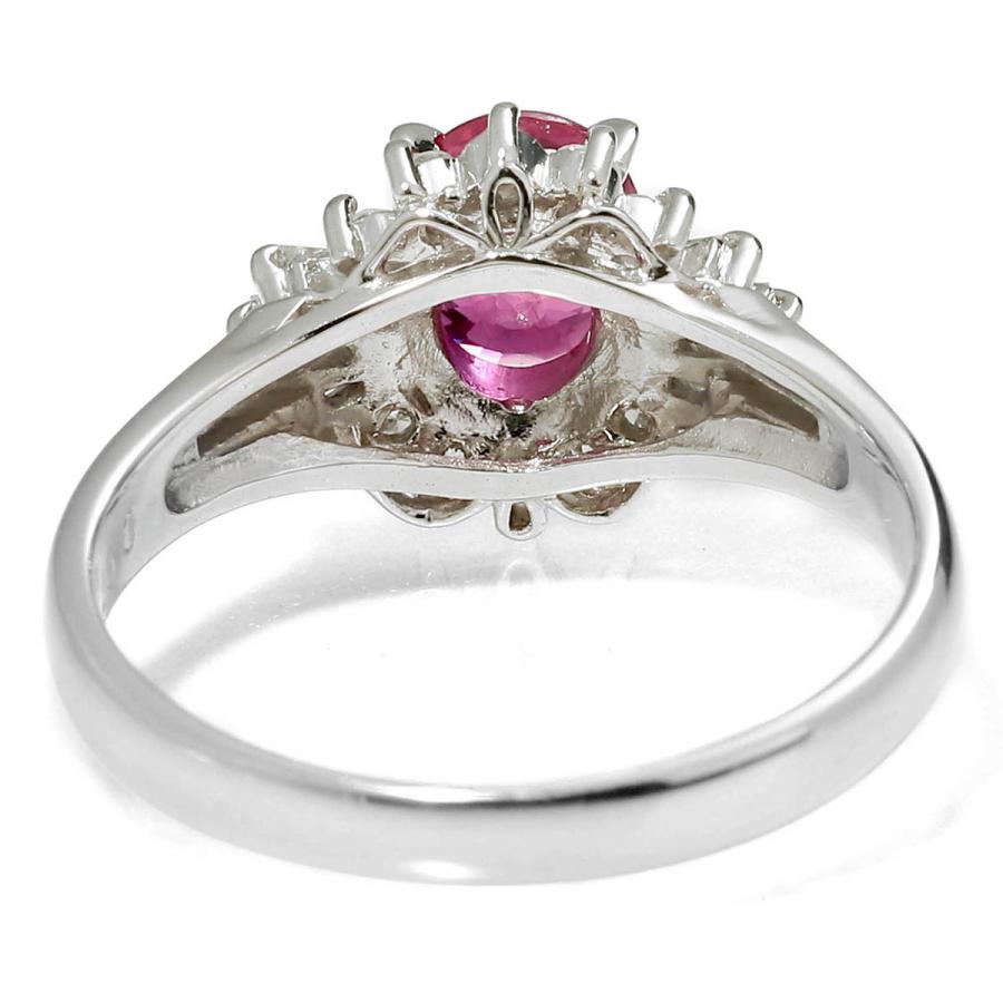ジュエリーマキ リング 指輪 ルビー 0.91ct ダイヤモンド 0.25ct