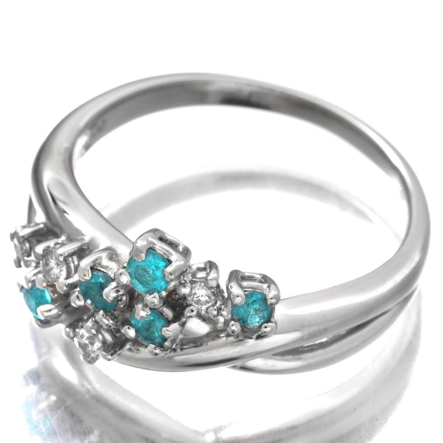 TASAKI（タサキ） リング 指輪 パライバトルマリン ダイヤモンド Pt900