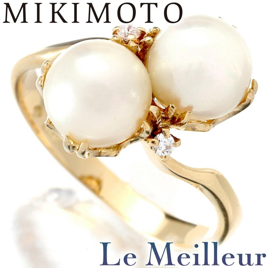 MIKIMOTO（ミキモト） パールリング 指輪 アコヤ真珠 6.5mm